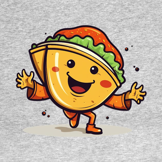 kawaii Taco T-Shirt cute potatofood funny by nonagobich